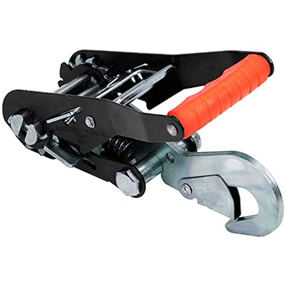 VULCAN Car Tie Downs - Snap Hook - Adjustable Loop - 4 Pack - Silver Series - 3,300 Pound Safe Working Load - size: Silver Series
