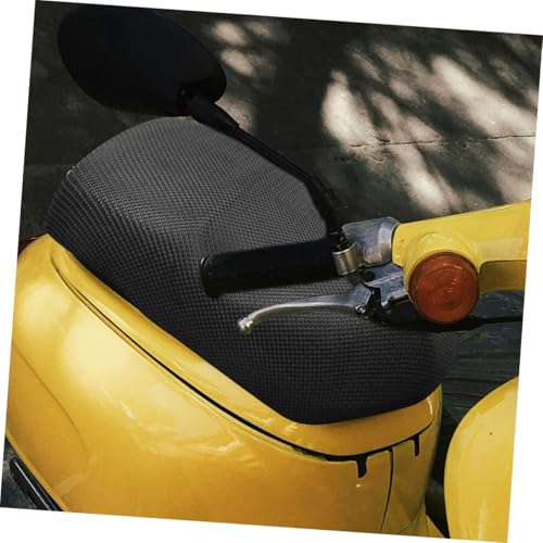 Mikinona Motorcycle Seat Cushion Mesh Seat Pad Insulated Cover for Motorbike Comfortable Ride Protection