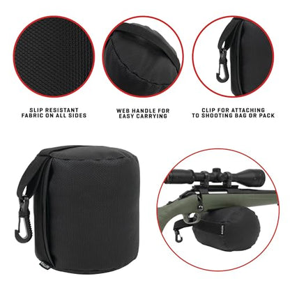Allen Company Eliminator Cylinder Filled Front Bag, Black