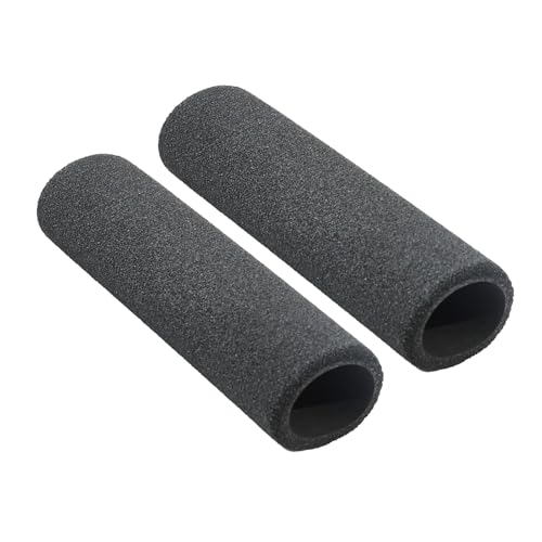 2PCS Motorcycle Handlebar Grips, Soft Foam Grip Cover Compatible with Harley Honda Yamaha Kawasaki Suzuki BMW Triumph - size: 1-1.2 inch