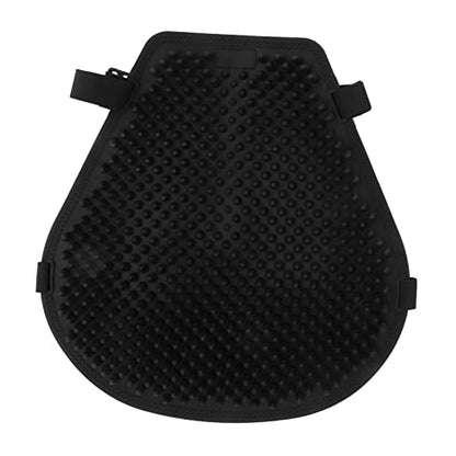 Motorcycle Gel Seat Cushion Shock Absorption Cooling Universal Black Seat Cover