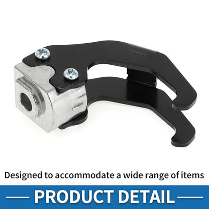 Motorcycle Handlebar Hook Helmet Gloves Luggage Hanger Claw Shaped Motorcycle Hook Aluminum Alloy Black - color: Black