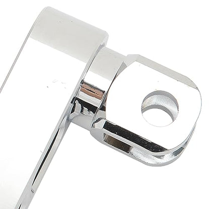 Motorcycle Foot Peg Highway Bracket 360° Adjustable Rugged Foot Peg Extension Bracket Aluminum Foot Peg Clamp Extensions Bracket for Touring (Electroplated) - color: Electroplated