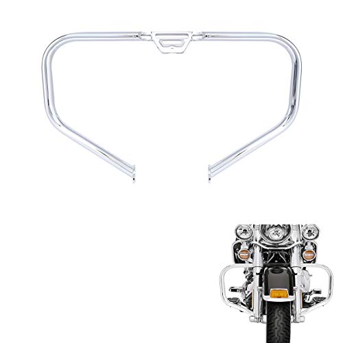 Engine Guard Kit Fit for Harley Davidson Softail Deluxe Fat Boy Heritage Classic Sport Glide Softail Slim Street Bob Low Rider 2018-later Chrome