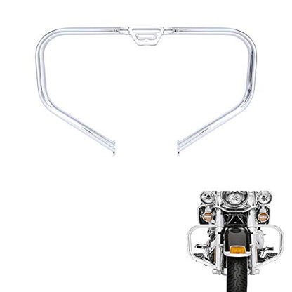 Engine Guard Kit Fit for Harley Davidson Softail Deluxe Fat Boy Heritage Classic Sport Glide Softail Slim Street Bob Low Rider 2018-later Chrome