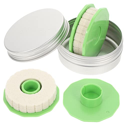 2pcs Bicycle Oiler Mountain Bike Lubricator Bike Oil Mountain Cycle Lubricator Bike Lubricant Chain Wax - color: Light Green