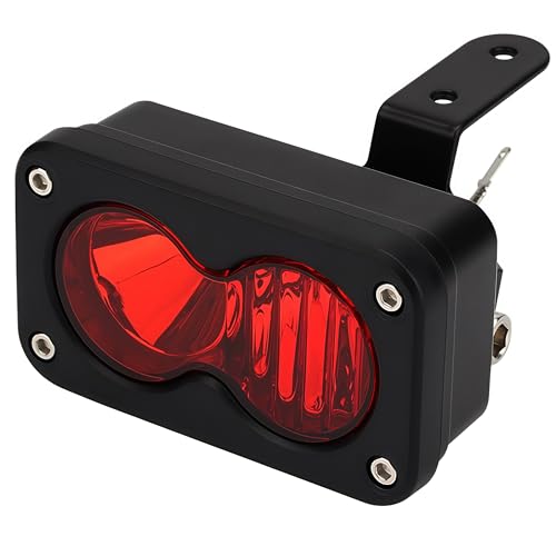 Baja Style Electric Motorcycle Tail Light, For Surron Red | Light Bee X/S/X160/X260, LED Rear Brake Signal Light, Waterproof, Dirt Bike Taillight Assembly