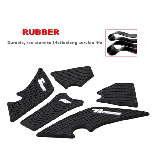 For Yamaha Tenere 700 T700 XTZ 700 XTZ 690 2019 2020 2024 Side Fuel Tank Pad Tank Pads Protector Stickers Decal Gas Knee Grip Traction Pad Tankpad