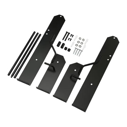 XMT-MOTO Tour Trunk Pack Accessory Motor Storage Rack Fit for Harley Touring Wall Mount(Black 1 PCS)