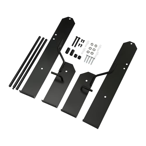XMT-MOTO Tour Trunk Pack Accessory Motor Storage Rack Fit for Harley Touring Wall Mount(Black 1 PCS)