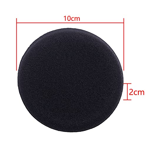 20PCS Wax Applicator Pad,Round Detailing Buffing Pad Reusable Car Foam Applicator Pad Cleaning Pad Car Detailing Applicator Pad Sponges for Cars,Trucks,Motorcycles or RVs