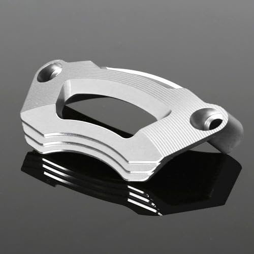 Monkey 125 Engine Stator Crash Guard Compatible with Monkey125 Dax125 Grom125,Cross Cub 110,Ducks125,CT125 Trail 125,Super Cub C125,Super Cab 110 2022-2024 CNC 3D Motorcycle Engine Protector(Silver) - color: Silver