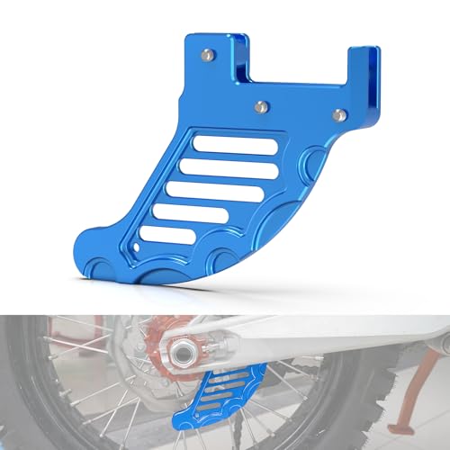 NICECNC Blue Rear Brake Disc Shield Protector Compatible with Husaberg TE/FE 250-570 allshippage 2009-2014 See Fitment - color: Blue