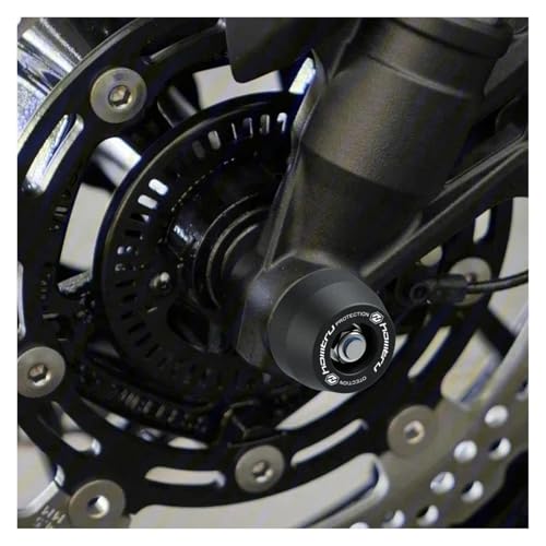 Compatible With Svartpilen Vitpilen 401 2024 Motorcycle Wheel Spindle Protector Rear Front Axle Fork Crash Slider(SUITE) - color: Suite