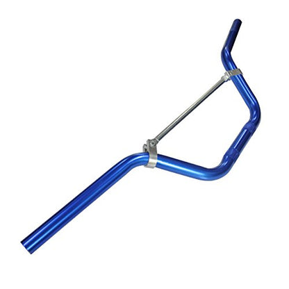JRL 7/8" Mid Handlebars Handle Bars Fit ATV Pit Dirt Bike Offroad Motorcycle Blue - color: Blue