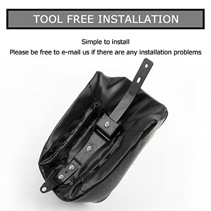 PSLER Motorcycle Rear Passenger pillion Seat Pad for Sportster Iron 883 XL883N 2016 2017 2018 2019 2020 2021 2022 Accessories