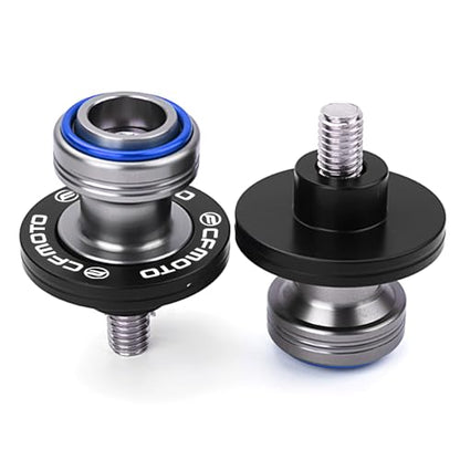 Compatible with CFMOTO Ibex450 Ibex800 300SS 450SS 450NK 450CLC 675SS 675NK 750SS 800NK Motorcycle CNC Swingarm Spools Sliders Stand Screw Paddock Bobbins (Blue) - color: Blue