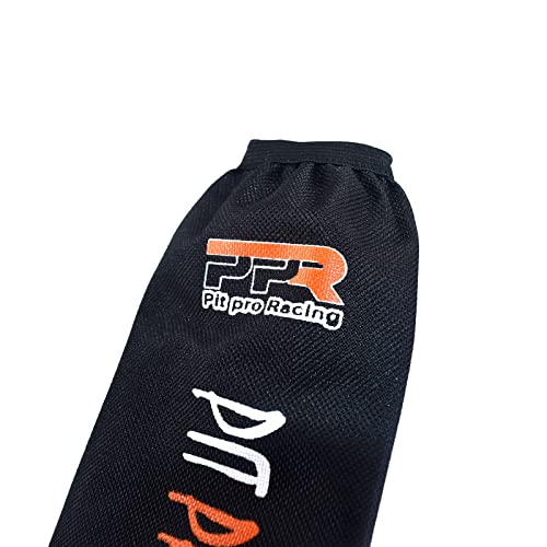 Rear Shock Absorber Guard Wrap Cover Dust Protection Fits for CRF YZF KLX Dirt Bike Motorcycle ATV Quad Motocross (35mm) - size: Rear Protector-35cm