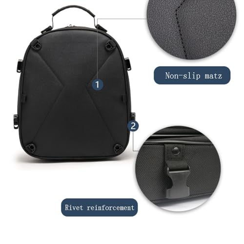 Motorcycle Tail Bag Expandable Rear Seat Bag Hard Shell Waterproof Motorbike Helmet Luggage Backpack for BMW G310GS G310 GS G 310 GS,Riding Gear Storage Accessories