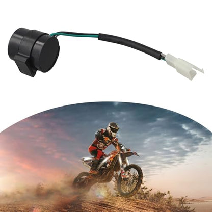 3 Pin Flasher Relay, ABS Housing, Direct Replacement for GY6 50-250cc Motorcycles, Scooters, Mopeds, ATVs Turn Signal Blinker