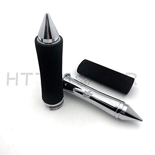 ET006- Motorcycle Foam Anti Vibration Comfort Handlebar Grip Cover Compatible with Harley BMW
