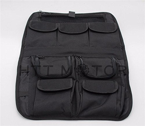 LA03- Tour Pack Lid Organizer Black Compatible with Harley Davidson All - size: Tour Pak Bag