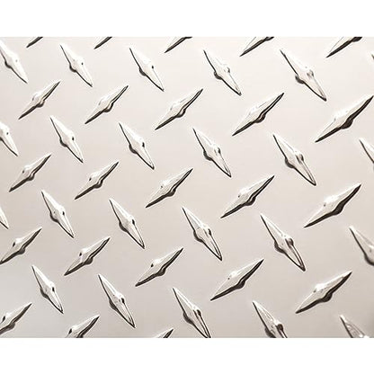 Extreme Max 3005.5278 Hinged Aluminum Trailer Door Slider Plate - 84" - size: 84" x 12"