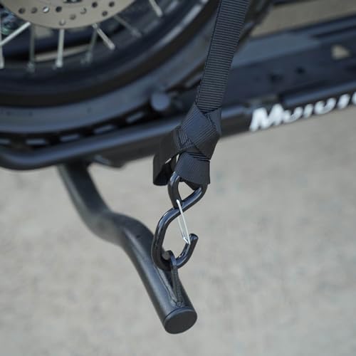 MotoTote SafeLoop Cam Buckle Tie Downs (2,160 lbs. Breaking Load Limit) - Innovative, Locking Straps for Motorcycles & Electric Bikes