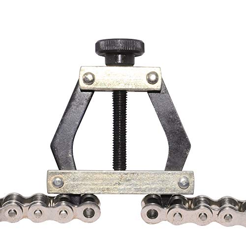 Aobbmok Roller Chain Tools Kit #25-60 Holder Puller&Breaker Cutter for Bicycle,Motorcycle Chains (Carbon Steel)