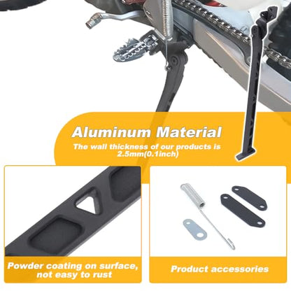 Motorcycle Kickstand Side Stand Fit for CR125R CRF250R CRF450X CRF450R Foot Side Support