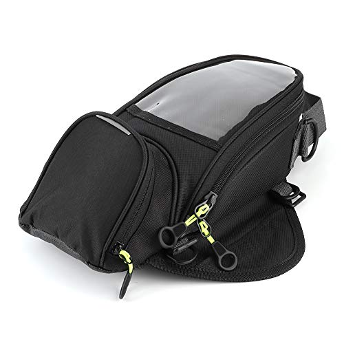 Tbest Tank Bag Motorcycle Magnetic,Bag Bags Fuel Navigation Saddlebag Large Transparent Window Motorcycle Backpack