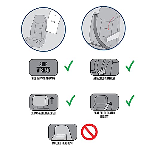 OGLAND 2 Pack Fur Fuzzy Sheepskin Car Seat Covers for Universal Auto Plush Seat Cushion Accessories Automobiles (Honey Beige) - color: Honey Beige