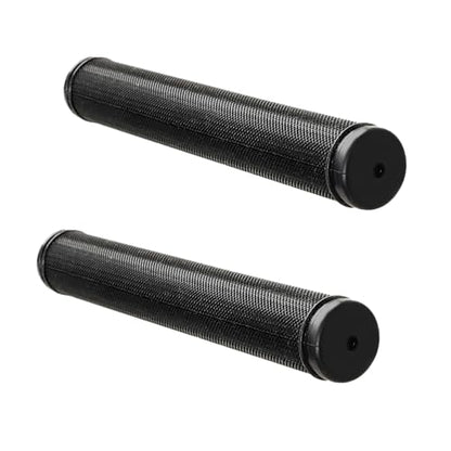 7" Snowmobile Handlebar Grips Compatible with 7/8'' Handlebars-Cat Polaris Skidoo Ultra Tacky Diamond Grip Surface is Soft and Comfortable - color: Black