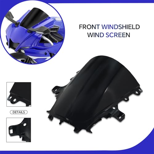 Motorcycle Tank Pad Gas Tank Protector Compatible with Yamaha YZF-R1 R1 R1M Anti Slip Tank Pad Stickers Gas Oil Fuel Tank Pad Protectors - size: For R1
