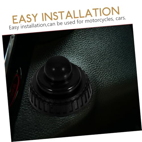 Zerodeko Waterproof Motorcycle Push Button Switch Wire Universal Handlebar Control for Engine and Brake Light Sturdy Electrical Switch for Motorcycles and Scooters
