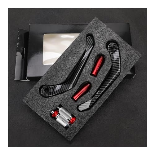 Motorcycle Handlebar Grips Brake Clutch Levers Guard Protector Handguard FOR CBR250 CBR 250 CBR250R CBR250RR 2011-2024 - color: Silver With Logo