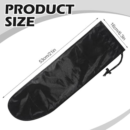 Cutecrop 2 Pcs Motorcycle Helmet Visor Bags Black for Storing and Carrying Helmet Visor Scratch Face Shield Sleeve with Scratch Fleece Soft Lining