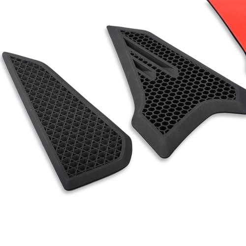 for CBR650R CB650R CBR CB 650R Motorcycle Fuel Tank Traction Pad Side Gas Knee Grip Protective Sticker Protector (for Honda Vehicle) (2019 Onwards), Black