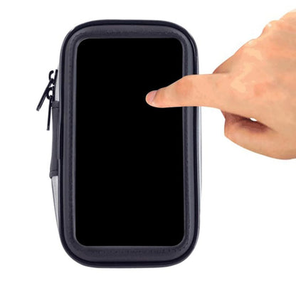 Lurrose Bike Phone Bag: Waterproof Bike Phone Holder with C2 Bracket, XXL 7-inch Compatible, Touchscreen Compatible for Outdoor Riding
