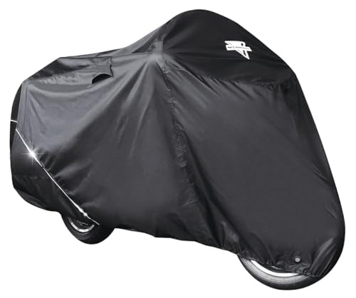Nelson Rigg USA Defender Extreme Motorcycle Cover; Waterproof; Outdoor All Weather; Fade Resistant; Ventilated; Reflective; Lock Grommets; Storage Bag (Large) - size: Large Motorcycle