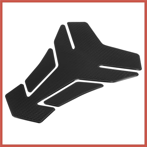 ACROPIX Motorcycle Gas Oil Fuel Tank Protector PVC Rubber Pad Emblem Badge Sticker Black Protector Decal Car Parts