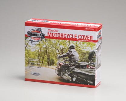 Dowco Guardian 26010-00 UltraLite Water Resistant Indoor/Outdoor Motorcycle Cover: Grey, Medium - size: Medium