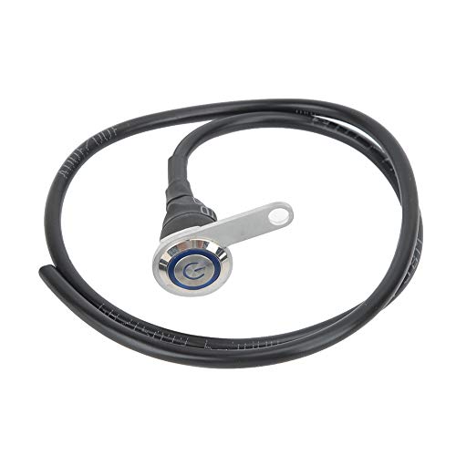 22mm Motorcycle Handlebar Switch | Weather - Proof On - Off Control for Illumination/Horn/Turn Signals | Stainless Steel & ABS Construction | Fits Motorcycles, ATVs, Electric