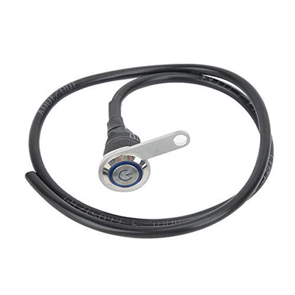 22mm Motorcycle Handlebar Switch | Weather - Proof On - Off Control for Illumination/Horn/Turn Signals | Stainless Steel & ABS Construction | Fits Motorcycles, ATVs, Electric