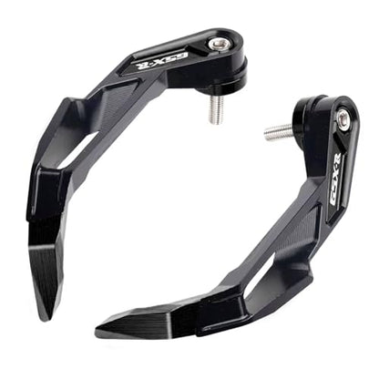 MOWOK Fit for Suzuki GSX-R 750 GSXR 600 1000 GSXR750 GSXR600 GSXR1000 GSX-R750 Motorcycle Clutch Brake Lever Guards Hand handguard Handlebar Protector (Black) - color: Black