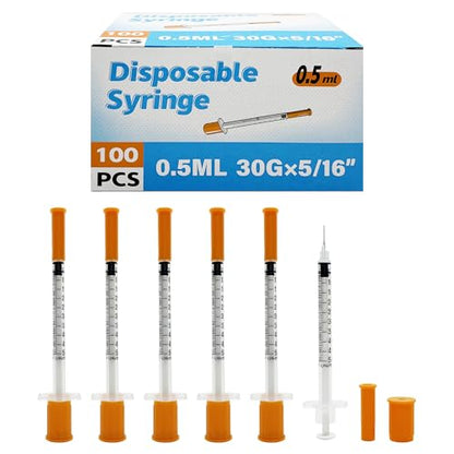 0.5mL - 30G - 8mm Precision Liquid Dispensing Tip, Controlled Dispensing | Individually wrapped dispensing tools designed for precise liquid measurement and controlled sample handling. - size: 0.5mL-30G-8mm