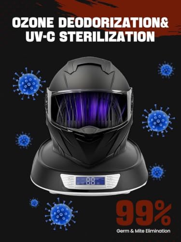 Hat Cleaner, Cap & Helmet Care Machine, Hat Steam Cleaner, Steam Cleaning & Ironing and Fast Drying, Ozone Deodorization for Motorcycle Helmets, Baseball Caps