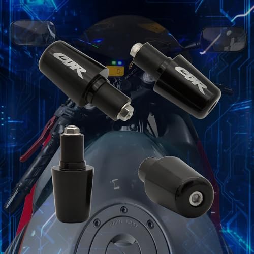 PROCNC Handle Bar Ends Grips Plug CBR600F4 (F4i) 99-06 CBR600RR 03-14 CBR1000RR 04-14 CBR 1000 RR 2004-2008 Honda CBR 600RR 2003-2013 Honda CBR 600 F1/F2/F3/F4/F4I 1987-2006