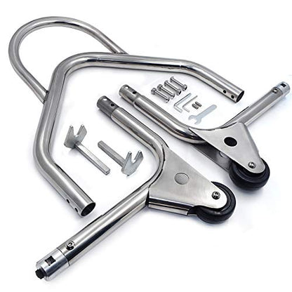 HTTMT- Motorcycle Stand Dirtbike Sport Bike Rear Wheel Lift Fork Swingarm Stand Paddock Stand [P/N: MT381-A-SR]