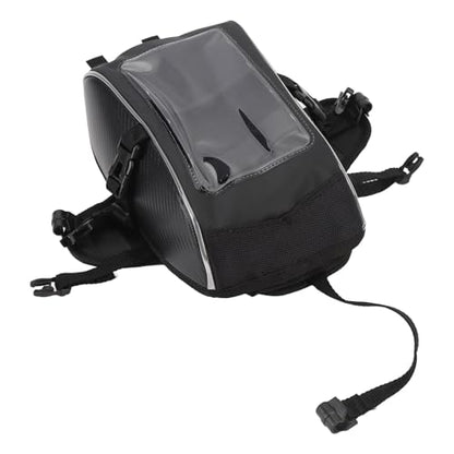 Motorcycle Tank Bag Large Capacity 1680D Storage Bag w Phone Holder Universal Fit for Ryker 600 900 Rally Edition Quick Release Magnetic Mount System